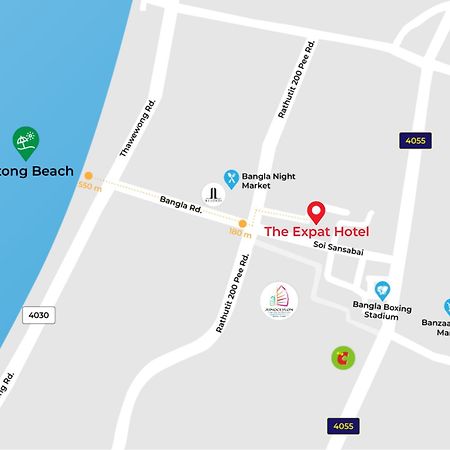 The Expat Hotel Patong Εξωτερικό φωτογραφία